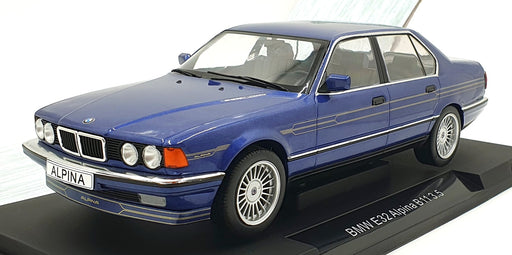 MCG 1/18 Scale Diecast MCG18232 - BMW E32 Alpina B11 3.5 - Met. Blue