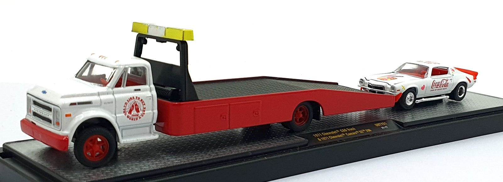 Castline M2 Machines 1/64 Scale UNTY01 - 1971 Chevrolet C60 & 1971 Camaro SS 396