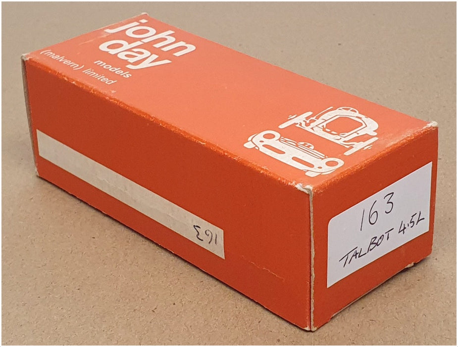 John Day 1/43 Scale Unbuilt Kit 163 - Talbot 4.5L 1952 Le Mans