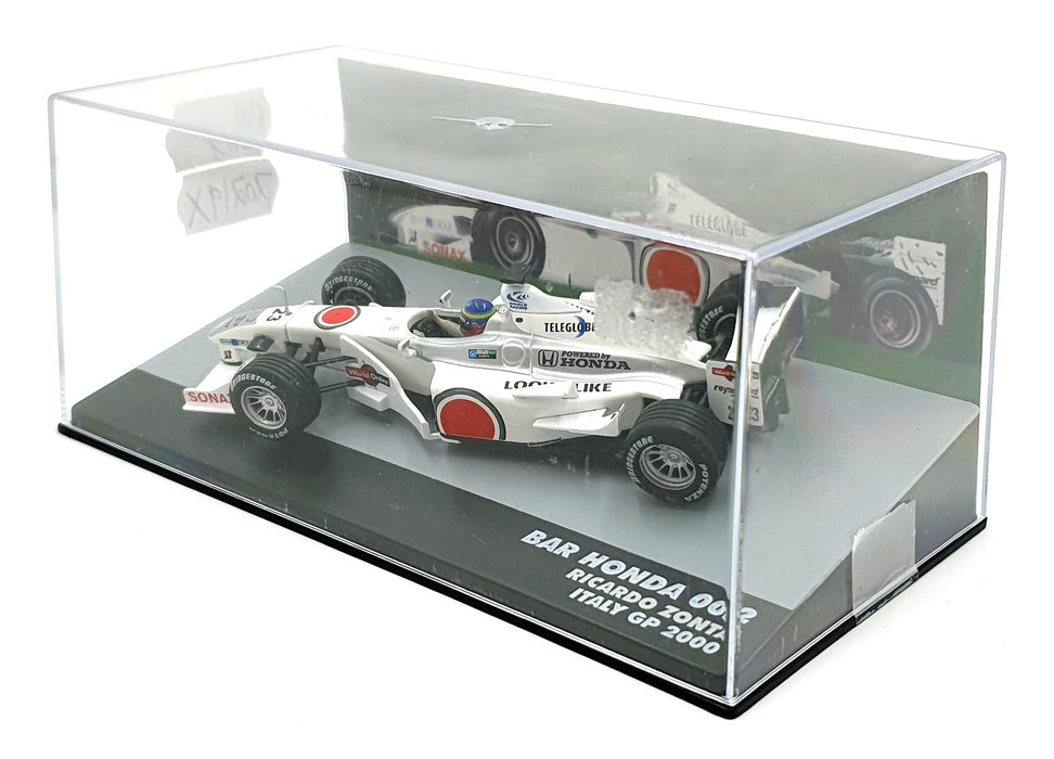 Atlas Editions 1/43 Scale 20219X - F1 Bar Honda 002 Italy GP 2000 Zonta