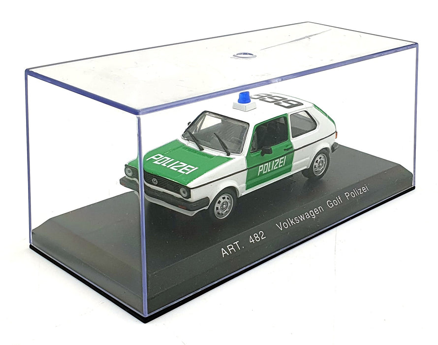Detail Cars 1/43 Scale ART. 482 - 1974 Volkswagen Golf 1 Polizei - Police Car