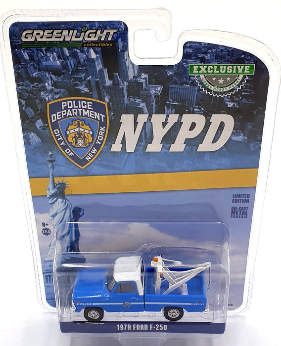 Greenlight 1/64 Scale 30224 - 1979 Ford F-250 NYPD Truck