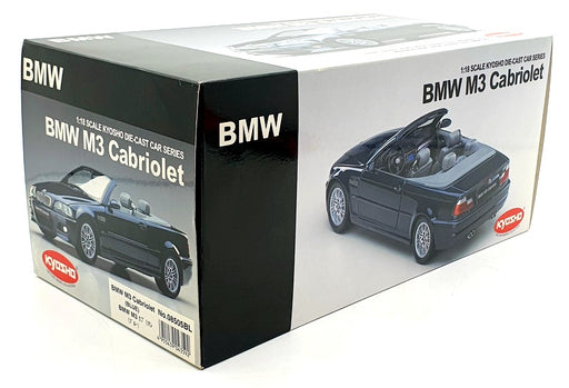 Kyosho 1/18 Scale 08505BL - EMPTY BOX ONLY - BMW M3 Cabriolet Blue