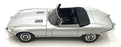 Autoart 1/18 Scale Diecast DC18626Q - Jaguar E-Type Cabriolet - Silver
