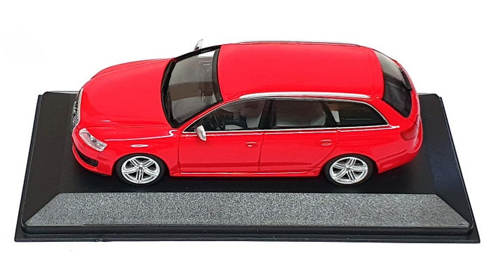 Minichamps 1/43 Scale 400 017210 - 2007 Audi RS 6 Avant - Met. Red