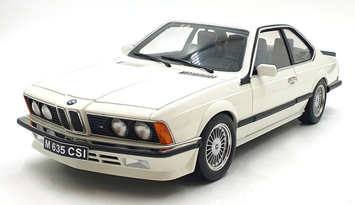 KK Scale 1/12 Scale KKDC120164A - 1987 BMW M635 CSI - White