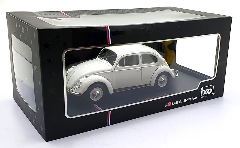 IXO Models 1/24 Scale U24RDC001 - 1960 Volkswagen Beetle 1200 - White - USA Ed