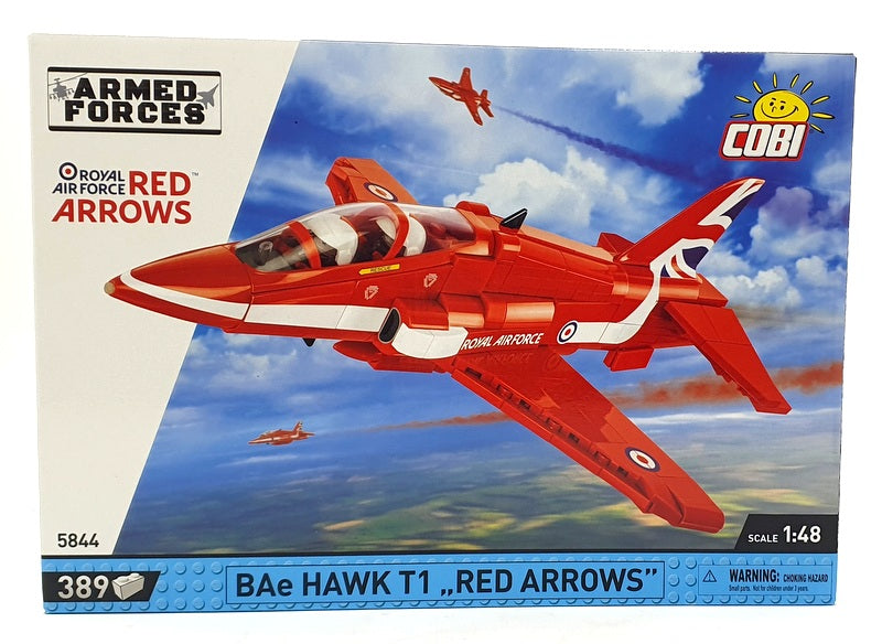Cobi Bricks 1/48 Scale 5844 - BAe Hawk T1 Red Arrows - Armed Forces