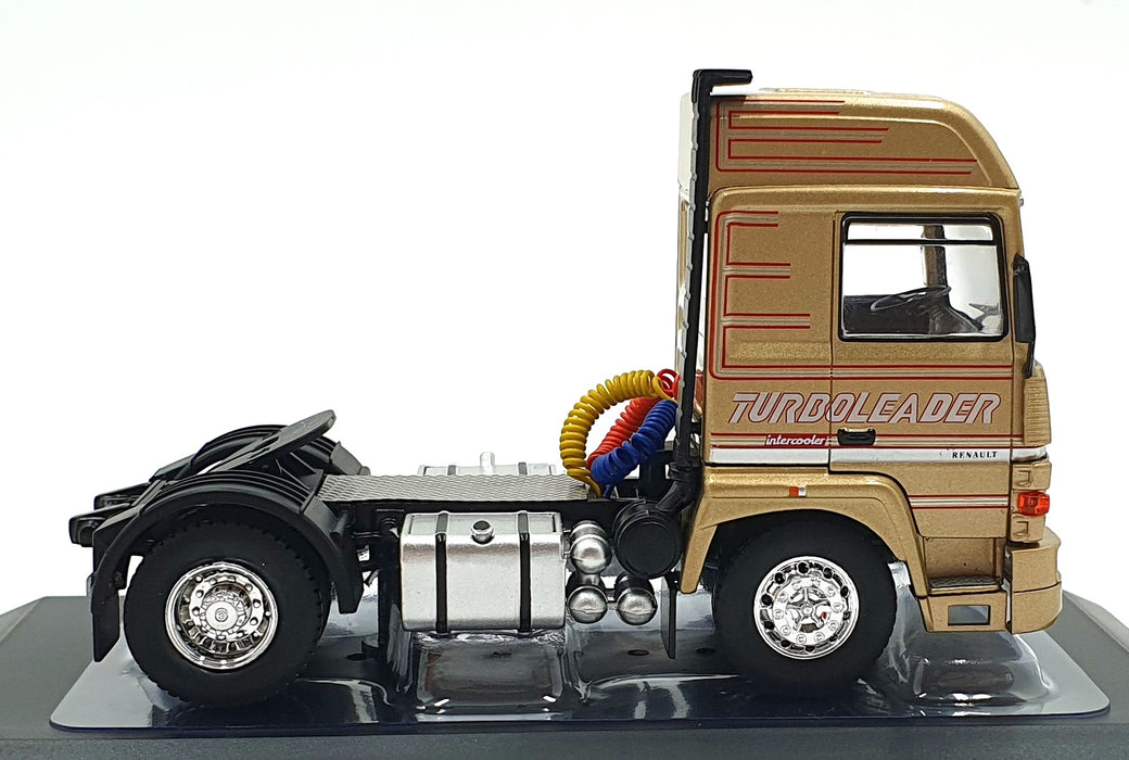 Ixo Models 1/43 Scale Diecast TR225.22 1987 Renault R390 Turboleader Truck Gold