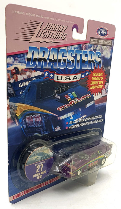 Johnny Lightning 1/64 Scale 322-01 Dragsters USA Oldsmobile Otter Pops 1991 #27