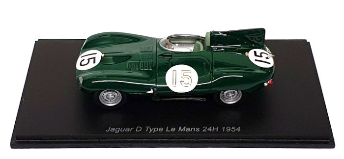 Spark Model 1/43 Scale S2926 - Jaguar D Type #15 Le Mans 24H 1954 - Green