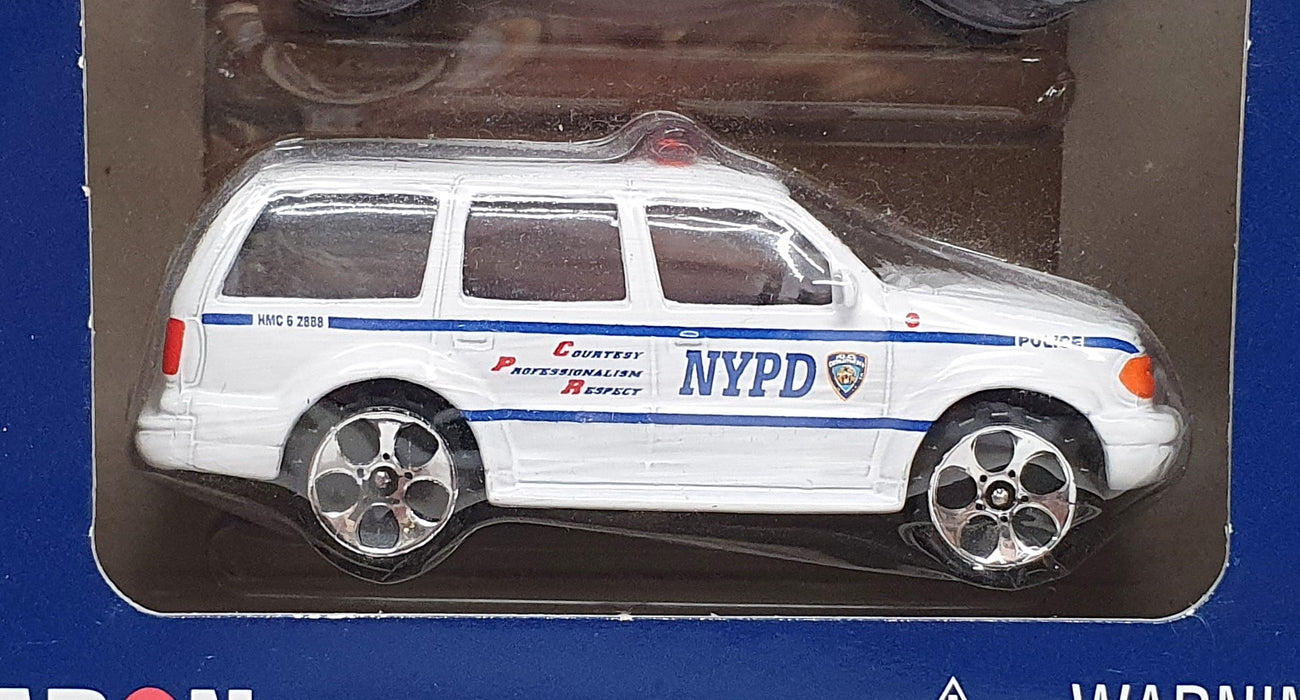 Daron 1/64 Scale RT8610 - New York Police Dept. NYPD 5 Piece Gift Pack