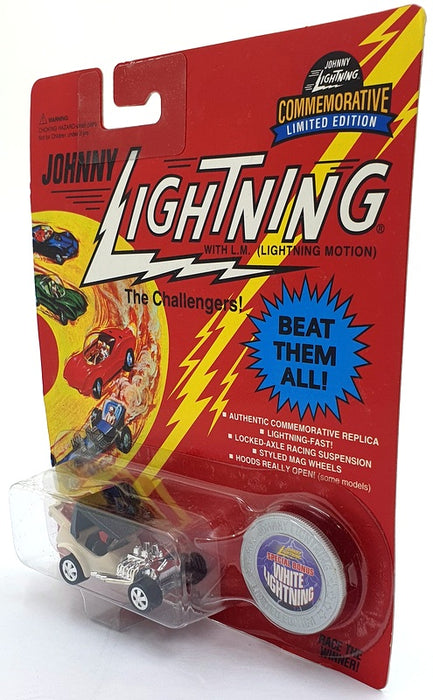 Johnny Lightning 1/64 Scale 100-152 - The Challengers White Lightning - White