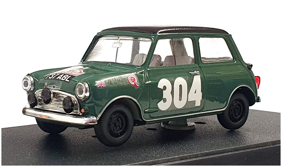 Vitesse 1/43 Scale L004 - Morris Mini Cooper #304 Monte Carlo 1962 - Green