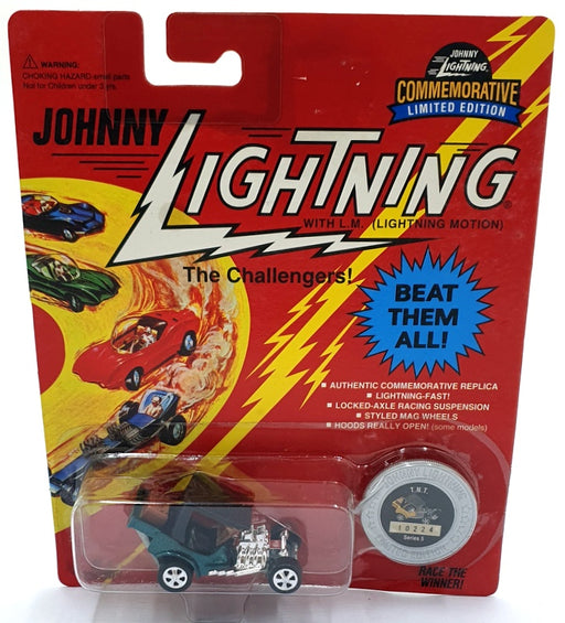 Johnny Lightning 1/64 Scale 100-152 - The Challengers TNT - Met. Green