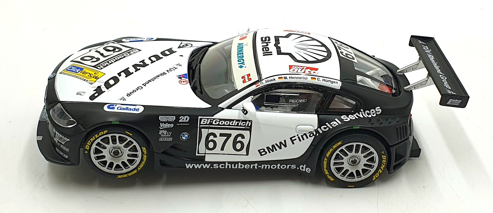 Carrera 1/32 Scale Slot Car 27262 - BMW Z4 M Coupe #676 Langstrecken 2006