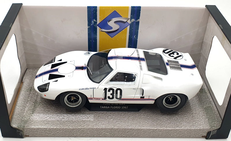 Solido 1/18 Scale S1803009 - Ford GT40 MK1 Targa Florio 1967 #130