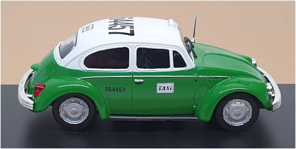 Leo Models 1/43 Scale LEO3 - VW Beetle Taxi Cab Mexico 1985 - Green/White