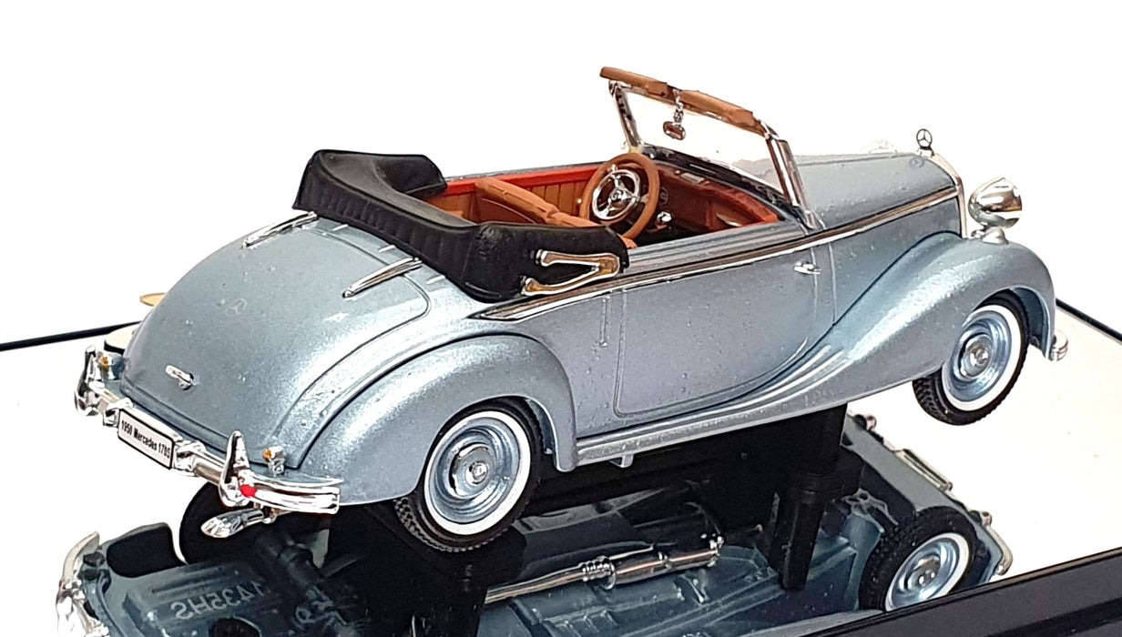 Signature Models 1/43 Scale PM43709 - 1950 Mercedes Benz 170S - Met. Lt. Blue