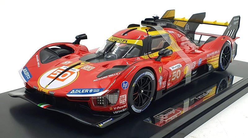 Burago 1/18 Scale Diecast 18-16312 - Ferrari 499P #50 24 Hr Le Mans