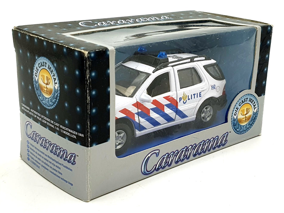 Cararama 1/43 Scale 210226B - Mercedes-Benz Politie 862 Police Car - White