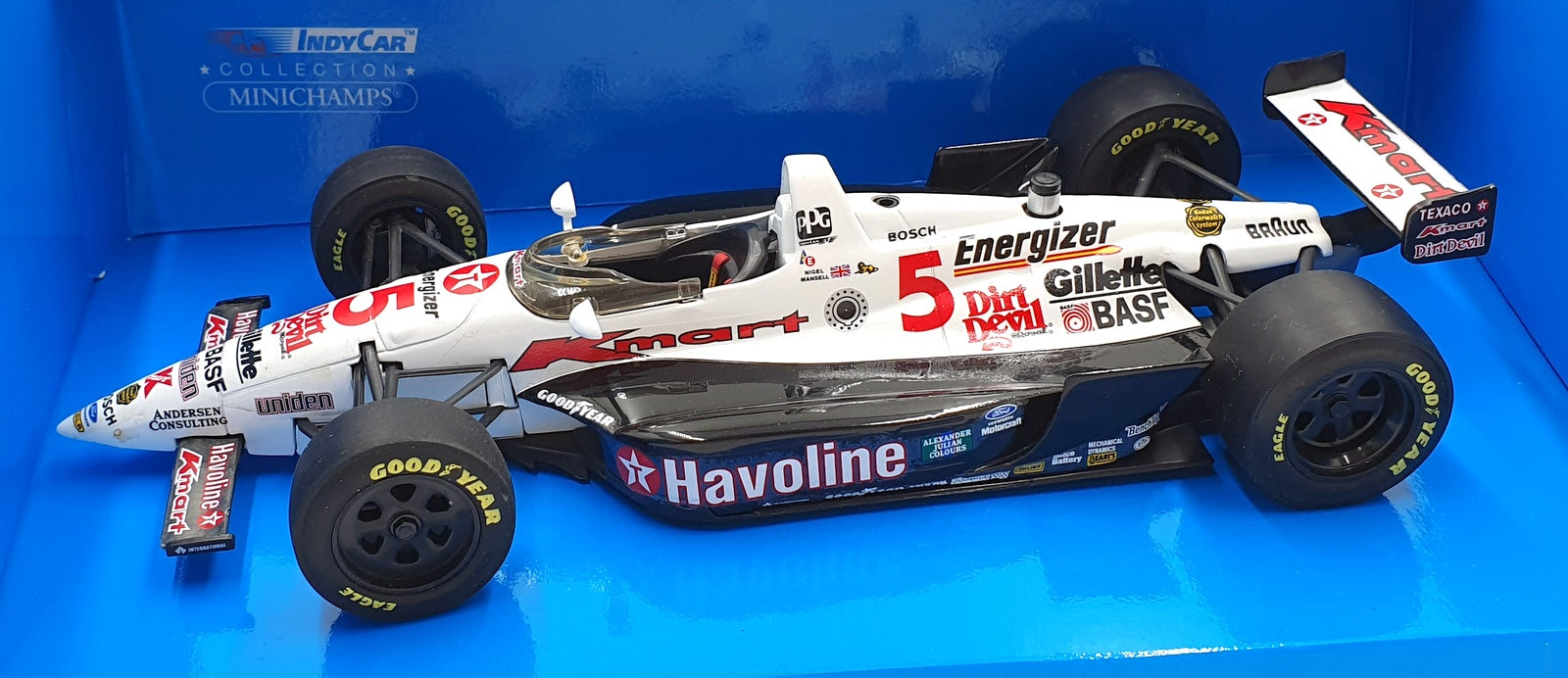 Minichamps 1/18 Scale 520 931905 Lola Ford Newman Haas Nigel Mansell Speedway