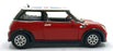 Kinsmart 1/28 Scale Pull Back & Go TY1245 - Mini Cooper S - Red