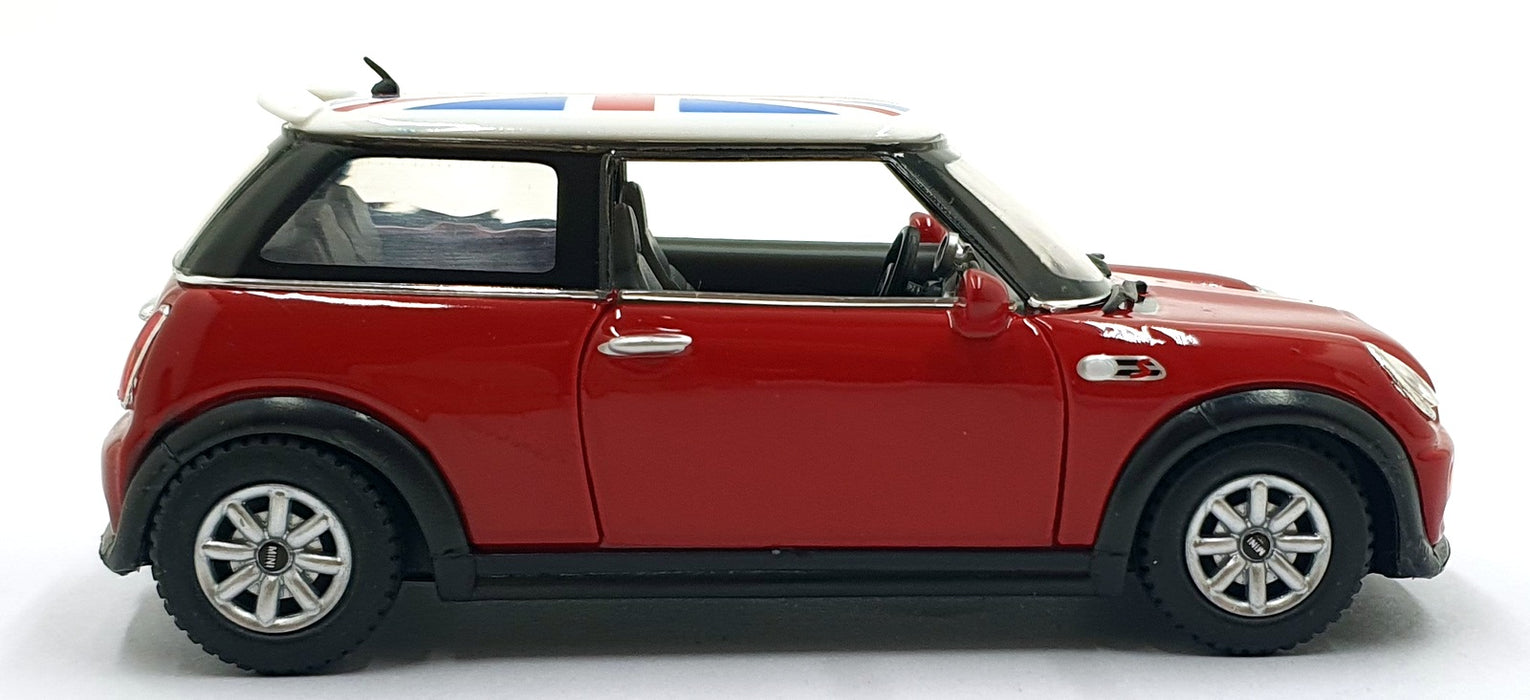 Kinsmart 1/28 Scale Pull Back & Go TY1245 - Mini Cooper S - Red