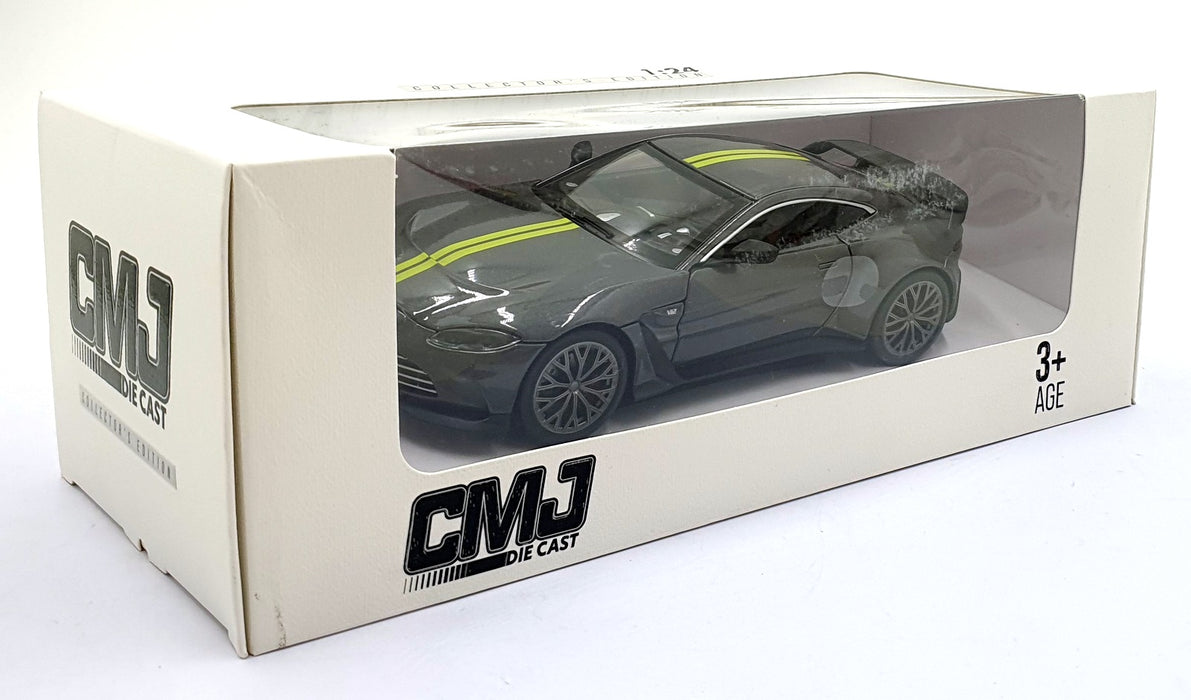 CMJ 1/24 Scale Diecast AMV12GY - Aston Martin Vantage V12 - Met. Grey