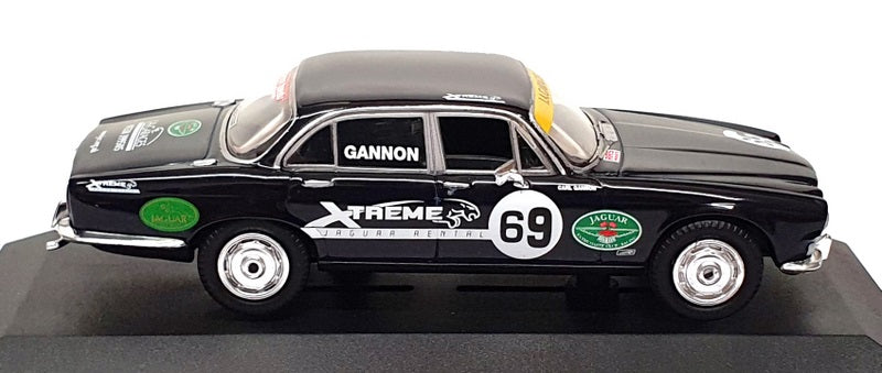 Vanguards 1/43 Scale Diecast VA08606 - Jaguar XJ6 Racing #69 - Black