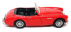 Ertl 1/18 Scale Diecast 7460 - 1961 Austin Healey 3000 Mk2 In Red