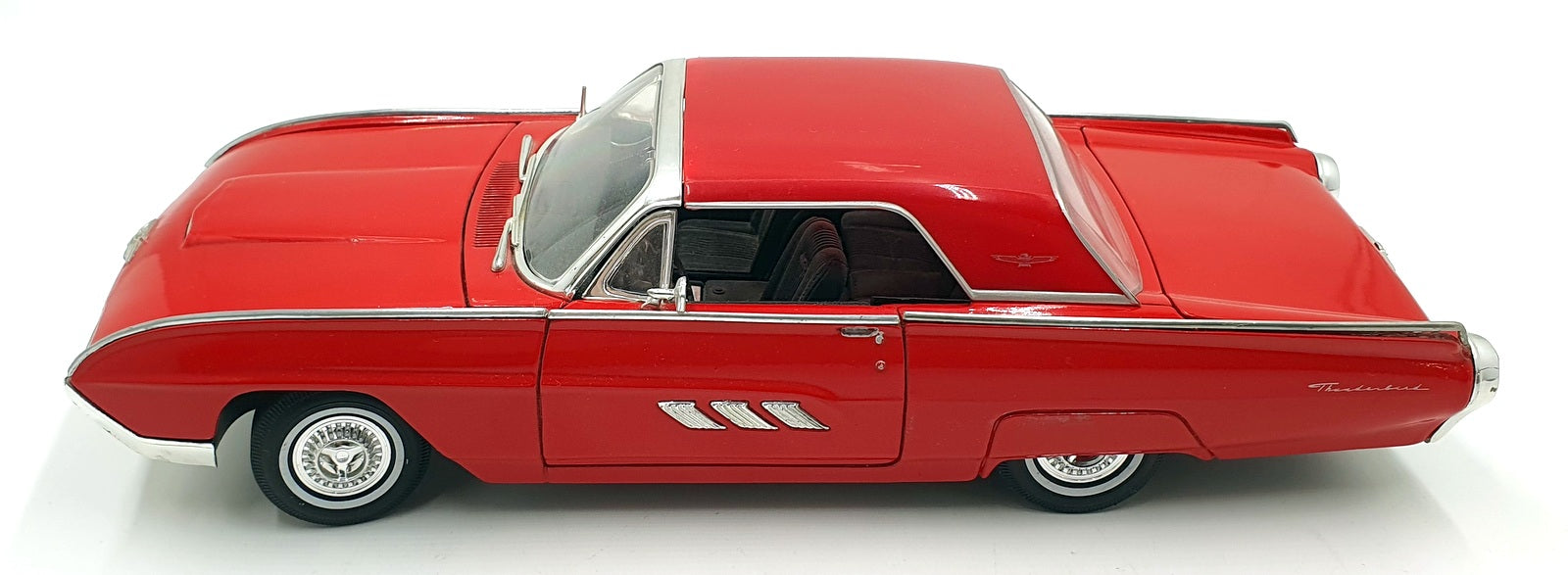 Anson 1/18 Scale Diecast 12226K - 1963 Ford Thunderbird - Red