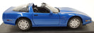 Maisto 1/18 Scale Diecast 31809 - Chevrolet Corvette ZR-1 1992 - Blue
