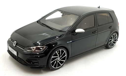 Otto Mobile 1/18 Scale Resin OT417 - Volkswagen Golf VII R - Black