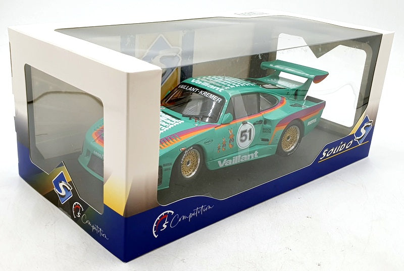 Solido 1/18 Scale Diecast S1807205 - Porsche 935 K3 Valliant #51 Kremer