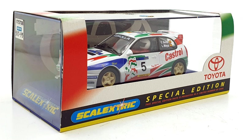 Scalextric 1/32 Scale Slot Car C2119 Toyota Corolla #5 Sainz