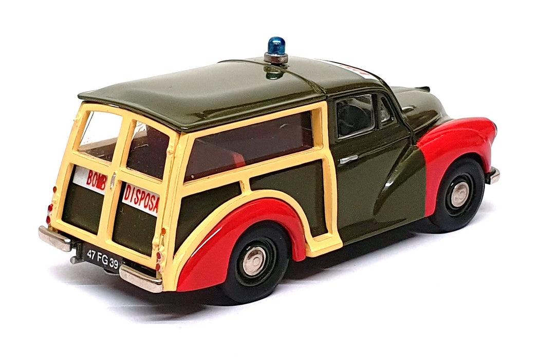 Jemini 1/43 Scale JSE003 Morris Minor Traveller RAOC Bomb Disposal - Tundra/Red