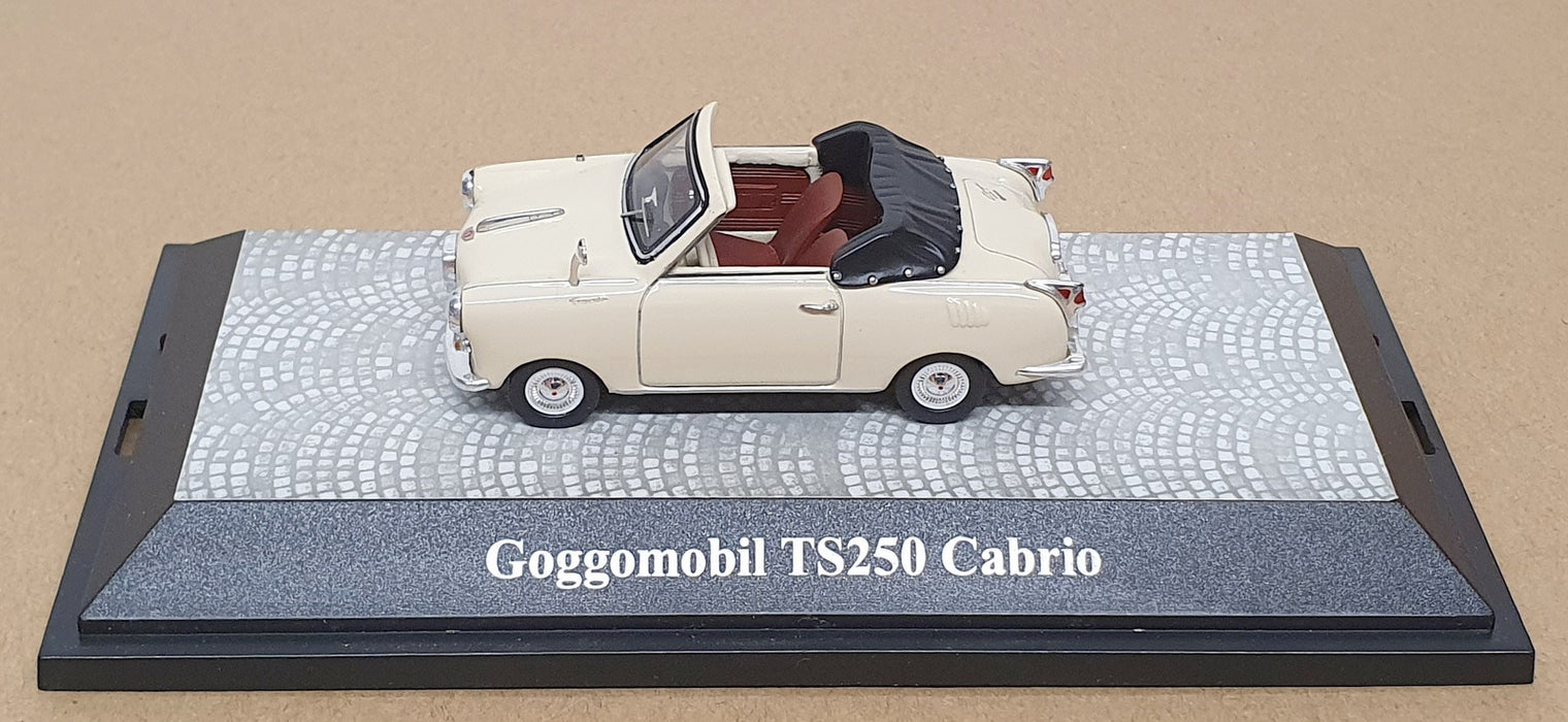 Premium ClassiXXs 1/43 Scale 18061 - Goggomobil TS250 Cabrio - Cream