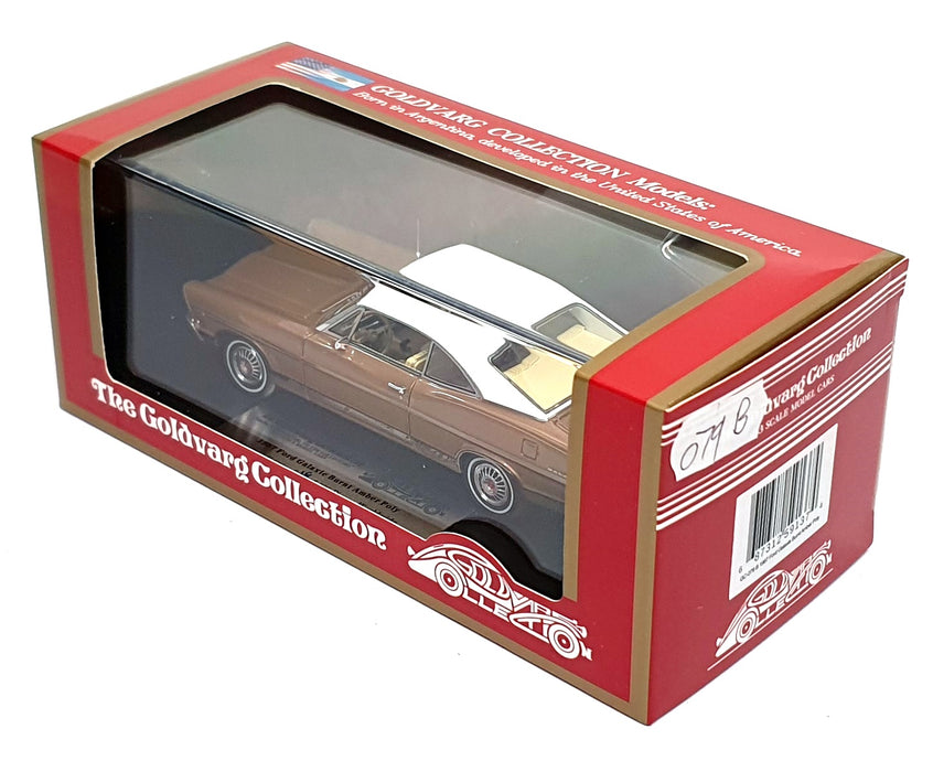 Goldvarg 1/43 Scale GC-079B - 1967 Ford Galaxie - Burnt Amber Poly