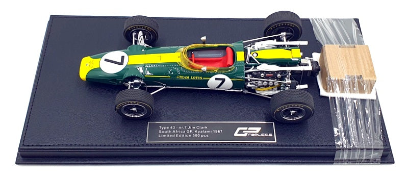 GP Replicas 1/18 Scale GP157C Type 43 South Africa GP Kyalami 1967 #7 Jim Clark