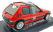 Norev 1/18 Scale Diecast 184846 - Peugeot 205 GTi 1.9 PTS Deco 1991 - Red