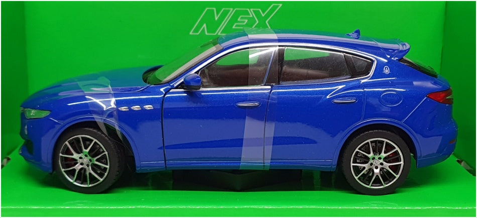 Welly NEX 1/24 Scale Diecast 24078W - Maserati Levante - Blue