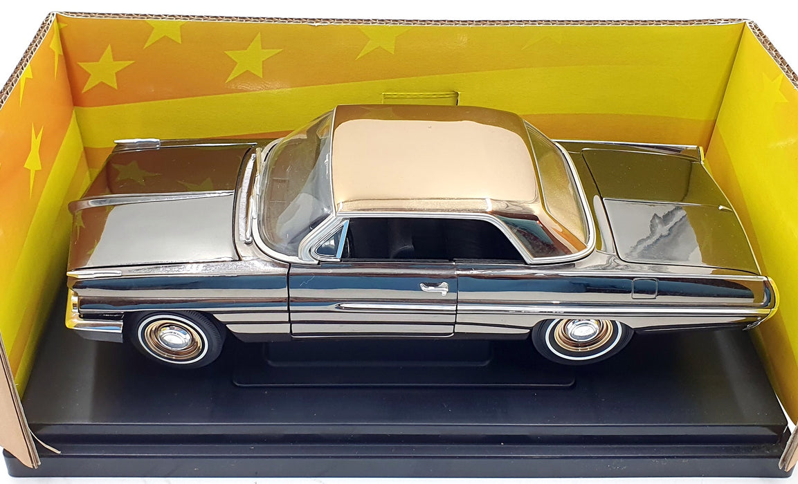 Ertl 1/18 Scale 36673 - 1962 Pontiac Catalina 412SD Chromed Polished aluminium