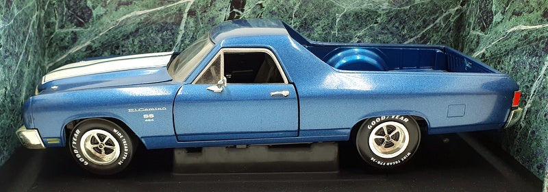 Ertl 1/18 Scale Diecast 7263 - 1970 Chevrolet El Camino SS454 - Blue