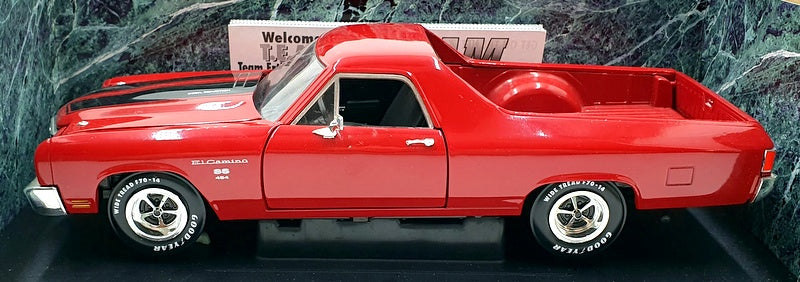 Ertl 1/18 Scale Diecast 7262 - 1970 Chevrolet El Camino SS454 - Red