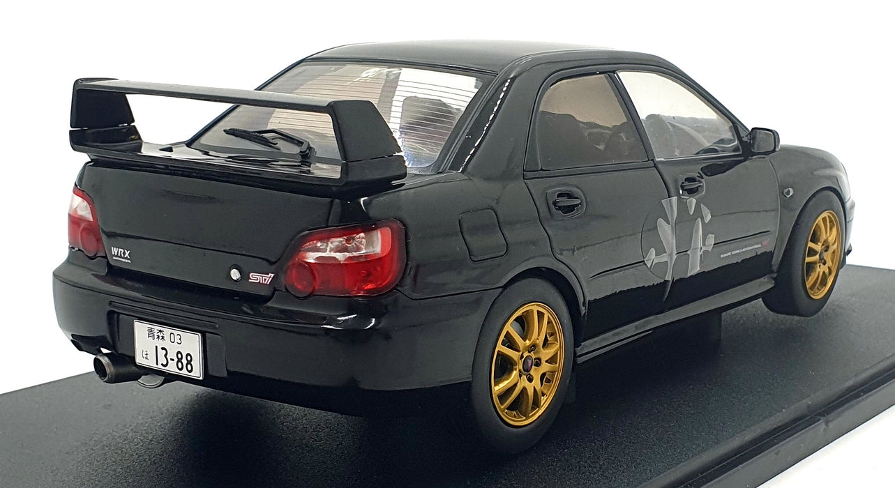 Solido 1/18 Scale S1812305 - 2004 Subaru Impreza WRX STI - Black 