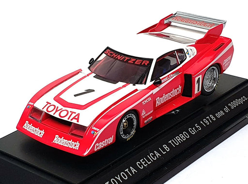 Ebbro 1/43 Scale 260 - Toyota Celica LB Turbo Gr.5 #1 1978 - Red