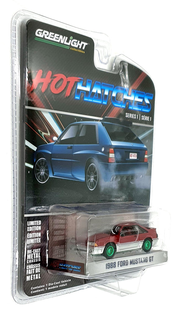 Greenlight 1/64 Scale 47080-C - 1988 Ford Mustang GT - Chase