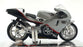 Saico 1/18 Scale Diecast TY3155 - Honda NSR #26 Motorbike - Silver