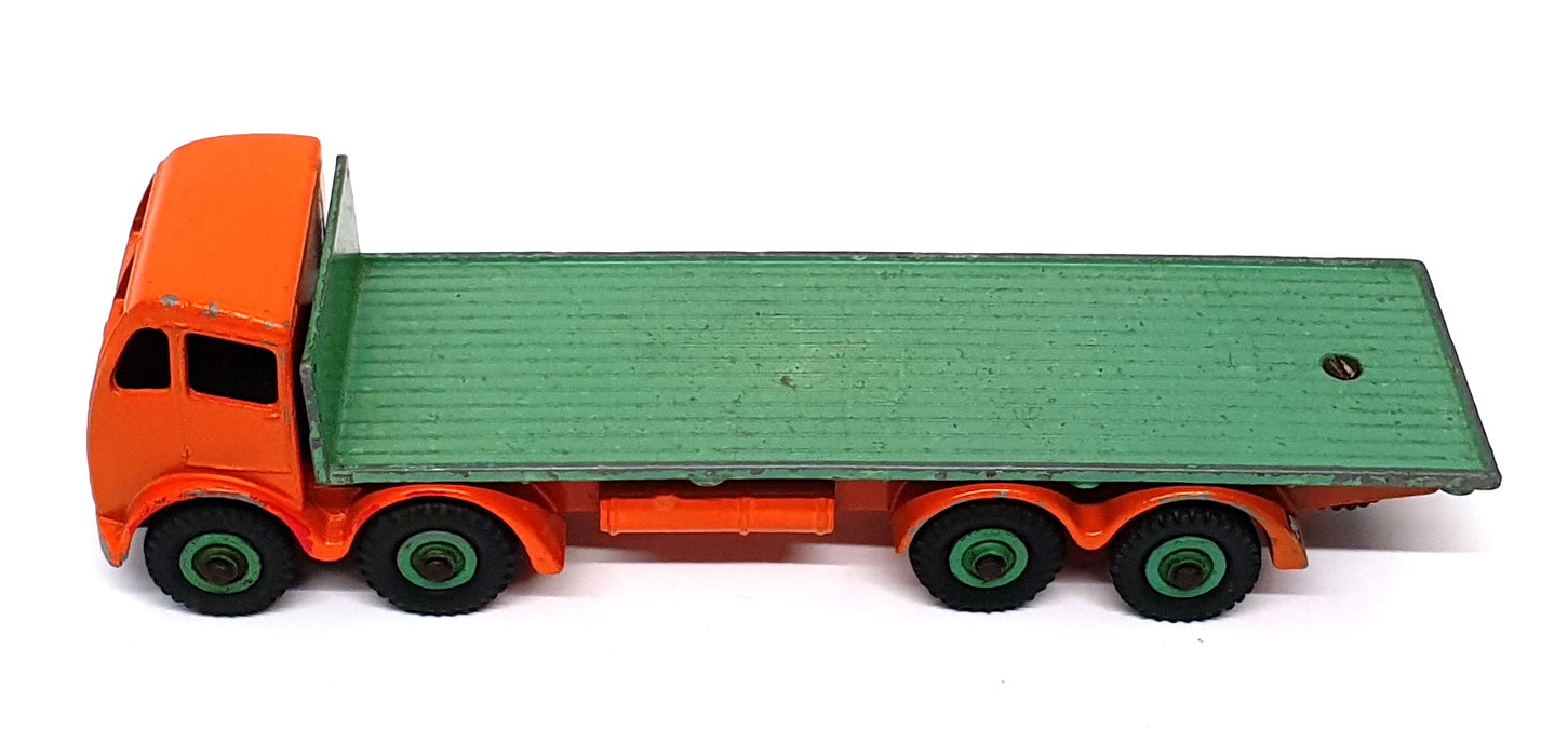 Dinky Supertoys 30526K - Foden Flat Truck - Orange/Green REPAINT